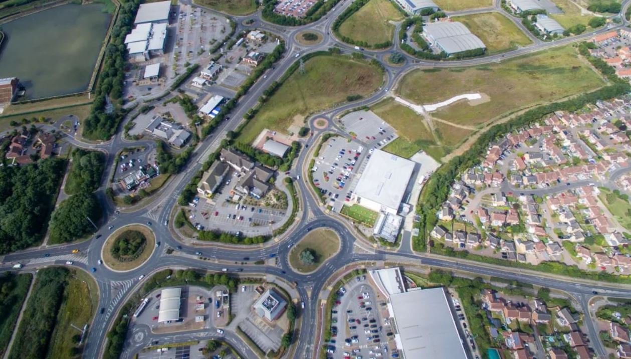 Aerial view of Kingswood