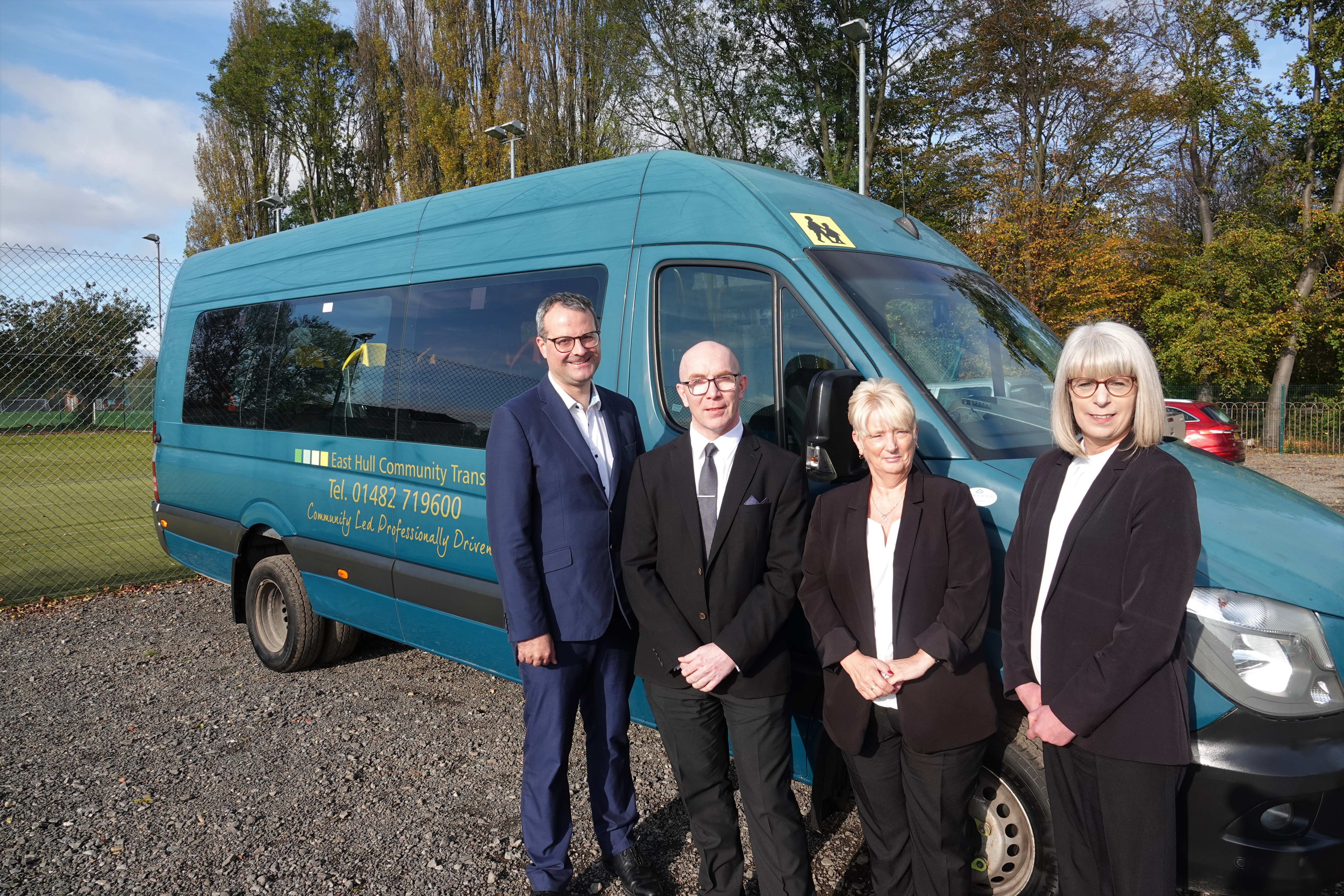 Hull City Council has linked up with East Hull Community Transport to deliver a community minibus service for Marfleet and medibus service from East Hull to Castle Hill Hospital