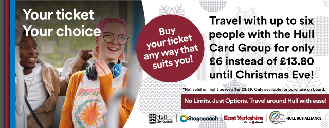 Festive '6 people for £6' bus offer