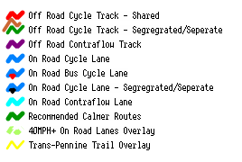 Cycle route key